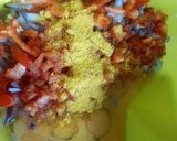 A picture of step 2 of Sardine egg sauce.
