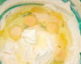 A picture of step 1 of Vanilla and red velvet cake.