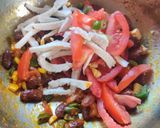 A picture of step 3 of Grill rajma paneer pocket.