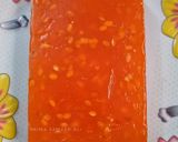 A picture of step 6 of Karachi halwa(jelly halwa).