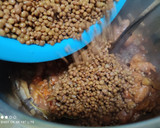 Foto del paso 5 de la receta: Lentejas con salchichas y setas en 25 minutos