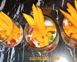A picture of step 8 of Mango dessert 💕مینگو ڈیزرٹ💕.