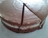 Mousse torta - sütés nélkül, zselatin mentesen recept fázis 2 fotója