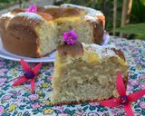 Foto del paso 5 de la receta: Torta de limón, banana y crema pastelera🌞