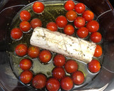 Foto del paso 1 de la receta: Queso de cabra con tomates