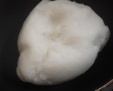 A picture of step 2 of String hoppers.