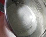 A picture of step 3 of Hidden Hearts cake.