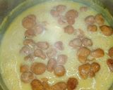 A picture of step 10 of Boondi Karhi.