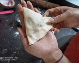 A picture of step 5 of Baked Mushroom Samosa.