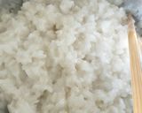 A picture of step 3 of Grilled Banana Sticky Rice (Chè Chuối Nướng) Using an Air Fryer.