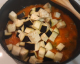 Foto del paso 5 de la receta: Pavo en salsa de berenjena y tomate