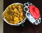 A picture of step 10 of Cauliflower and Prawns Masala Curry 🍛.