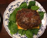 A picture of step 5 of California Farm Classic Beefsteak Tomato Wagyu Cheeseburger.