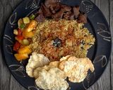 Foto langkah ke 9 dari resep Nasi Kebuli.