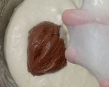 Foto langkah ke 2 dari resep Orange Peel Choco Sourdough Bread 82% (Open Bake Method).