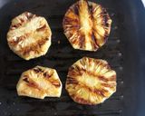 A picture of step 3 of Caramelized Pineapple.