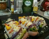 Foto del paso 5 de la receta: Pechugas de pollo primavera con papas libro y chauchas