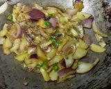 A picture of step 3 of Spicy baigan bharta.