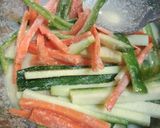 Foto del paso 3 de la receta: Verduras en tempura con harina de castañas