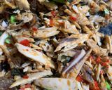 Foto langkah ke 4 dari resep Nasi Bakar Tongkol.