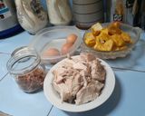 Foto langkah ke 1 dari resep Opor ayam tanpa santan bumbu kuning.