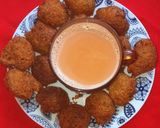 A picture of step 5 of Crispy & Healthy Oats Gota/ Bhajiya.
