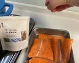 白醬鮭魚義大利麵的食譜步驟1照片
