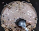 A picture of step 3 of Vegan Mushroom soup.