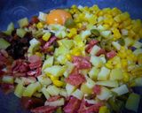Foto del paso 1 de la receta: Empanadas costeñas llenas del picadillo de ayer y más...!!🍻🎅!