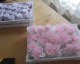 Foto del passaggio 5 della ricetta Cuoricini di pasta frolla per la principessa Alice