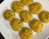 A picture of step 2 of Left Over White Rice,Paneer & Veggie Cutlets.