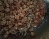 Foto langkah ke 3 dari resep Sambal Merah kacang Tanah, Teri dan Tempe.