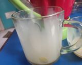 Foto langkah ke 3 dari resep Smoothie Bit dan Nanas.