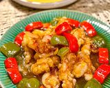 Foto langkah ke 5 dari resep Babi asam manis/ sweet sour pork ala chinese food.