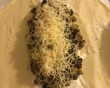 Une image de l'étape 2 de Feuilleté champignons courgettes.