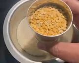 A picture of step 1 of Bisi Bele Bhat.