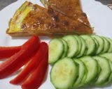 Tortillás 🍕 tojásos pizza 🌯🍳 szalámival és sajttal 🧀 recept fázis 8 fotója