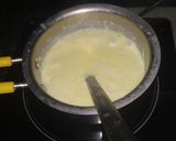 A picture of step 2 of Firni cake Malpua.