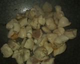 Foto del paso 4 de la receta: Ensalada de lentejas y pollo al wok