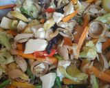 Foto langkah ke 3 dari resep Rainbow vegetable.