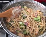 Foto del paso 4 de la receta: Camarones con brócoli y pasta