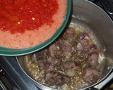 A picture of step 4 of Rice and stew with cabbage salad.