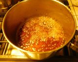 A picture of step 3 of Chiru paruppu paal payasam (Moong dal coconut milk payasam).
