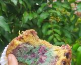 Foto langkah ke 6 dari resep Cupcake pisang panggang rasa taro dan original.