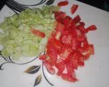 A picture of step 1 of Raita.