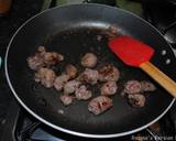 Venison sausages risotto