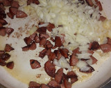 Foto del paso 3 de la receta: Porotos con riendas y chorizo