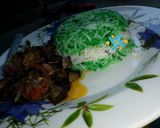 A picture of step 2 of Independence Rice and kidney sauce.