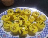 A picture of step 7 of Khandvi.