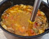 Foto del paso 6 de la receta: Rabo de ternera en salsa de chirivías, pimientos y zanahorias
